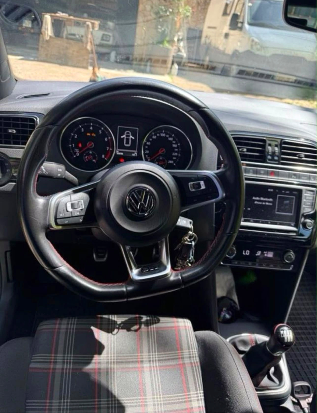 Interior del compacto deportivo